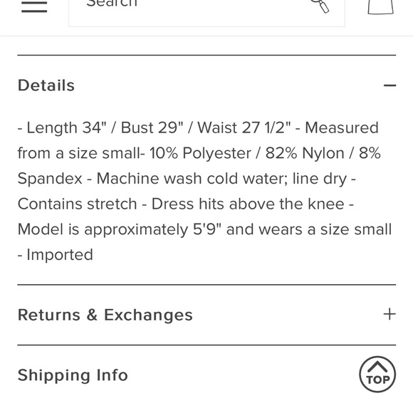 Francesca’s Dress New With Tags - Picture 5 of 13